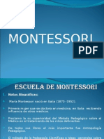 ESCUELA DE MONTESSORI