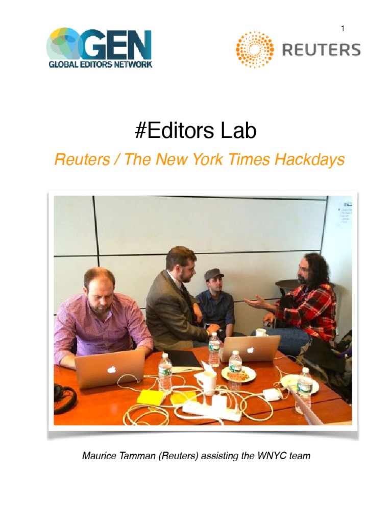 White Paper of Reuters / NYT Editors Lab | PDF | Mass Media | Computing