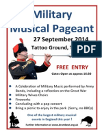 Military Musical Pageant - 27th September 2014