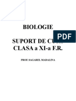 BIOLOGIE Suport de Curs Clasa a XI-AFR
