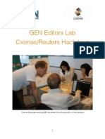 White Paper of Cxense / Reuters Editors Lab