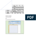 Excel Job Sheet
