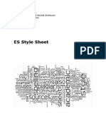 ES Style Sheet 1314