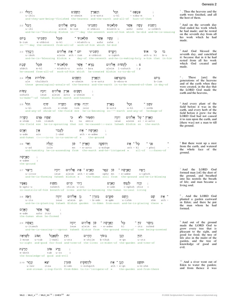 Gen 2 | PDF | Adam | Hebrew Bible Words And Phrases