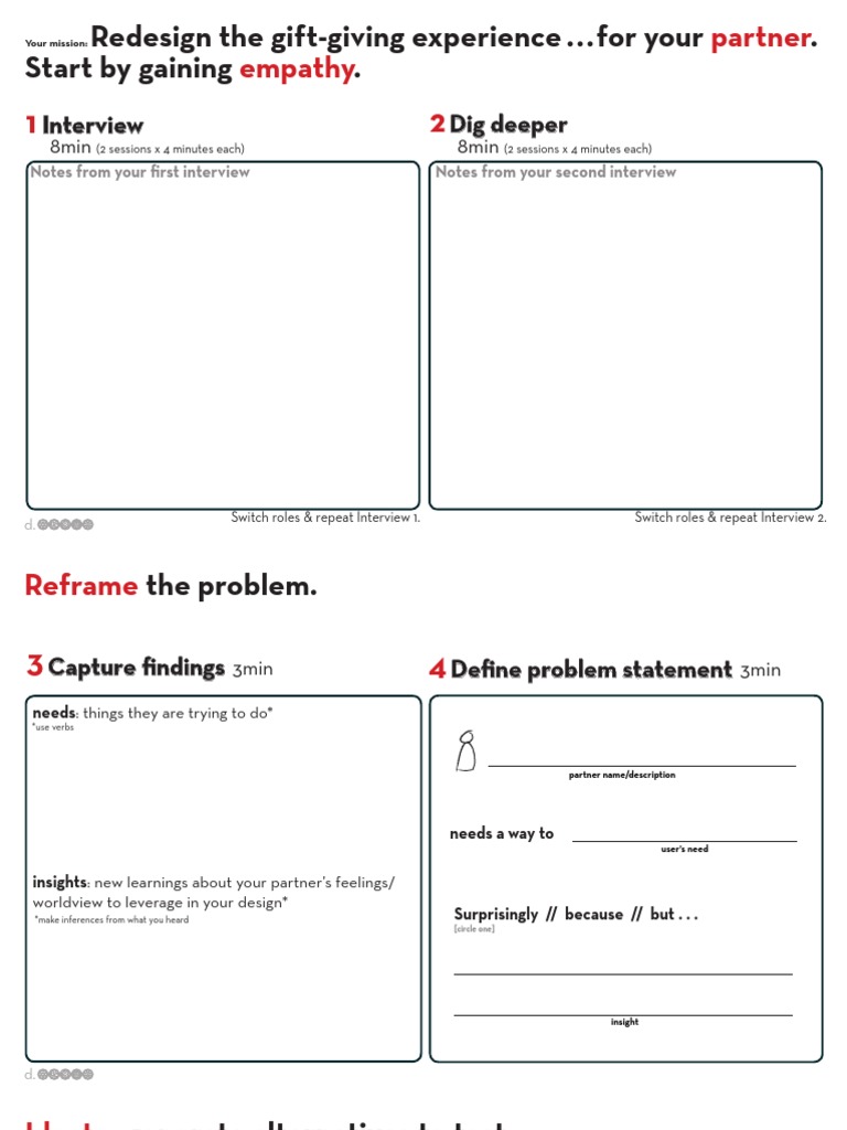 Redesigning Gift-Giving for Partners | PDF | Career & Growth