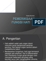 Pemeriksaan Fungsi Hati