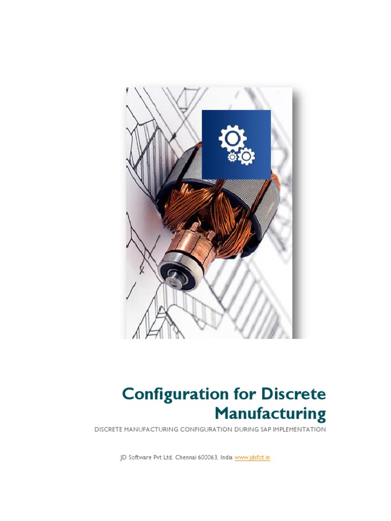 Discrete Manufacturing Configuration Guide | PDF | Business Process ...