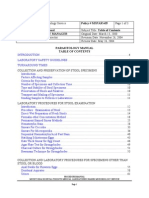 MSH/TML Parasitology Manual Procedures