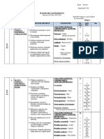 Planificare Biologie A VI-A Semestrul II 2014-2015