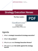 Strategy Execution Heroes - Slide