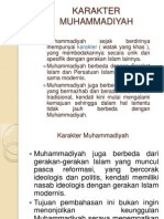 Karakter Muhammadiyah