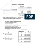 Resumen Gravedad Especifica y Eq. Arena