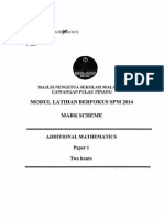 Trial Penang 2014 SPM Matematik Tambahan K1 K2 Skema (SCAN)