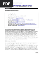 Chapter 2: Elements of Information Systems Accounting Information Systems: A