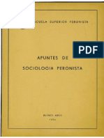 Apuntes de Sociologia Peronista - Escuela Superior Peronista