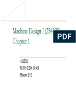 Machine Design I Ch1