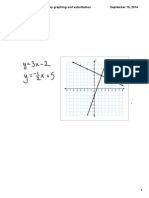PDF Acc Solving Systems by Graphing and Substitution