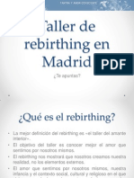 Taller de Rebirthing en Madrid