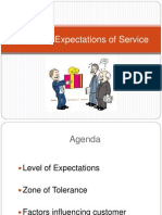 Customer Expectations Factors Influencing Service