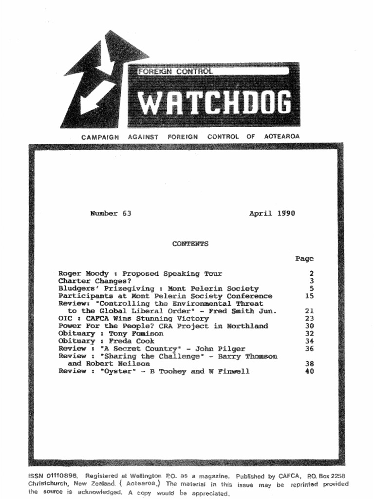 Watchdog April 1990 picture