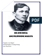 Dr Jose Rizal, the Filipino Poet