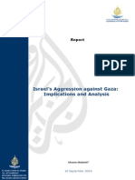 Israel’s Aggression Against Gaza-Implications and Analysis
