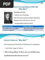 Freud Einstein Correspondence