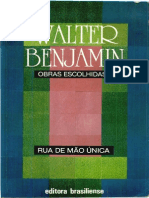 Benjamin Livro Rua de Mão Unica