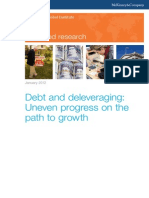 MGI Debt and Deleveraging Uneven Progress to Growth Report