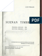 Suenan Timbres. Luis Vidales.