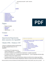 ImportaciónExportaciónOpenERP - OpenERP - Zikzakmedia