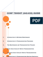 CCNP TSHOOT Guide for Network Maintenance and Troubleshooting