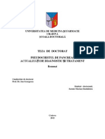 Pseudochistul de Pancreas Actualitati de Diagnostic Si Tratament