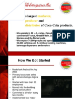 The World's Largest and of Coca-Cola Products.: Marketer, Producer Distributor