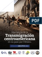 Narrativas de La Transmigración Centroamericana. REDODEM. Vol 3. Resumen Ejecutivo