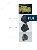 Mineralogia Geologia Fichas de Minerales