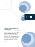 Analisis Data PivotTable Menggunakan Model Data Di Excel 2013