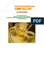 P23,888 ALL-IN!: O'Noodles Franchise