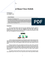 Download Konfigurasi Dasar Cisco Switch by zoelqarnain SN23995497 doc pdf