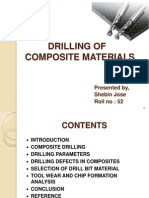 Drilling of Composite Materials