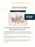 Newsletter Nº 22 Agosto 2014