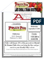 Polly's Pies Flyer