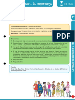 La Paz Un Reto Transversal Ficha 1 Secundaria