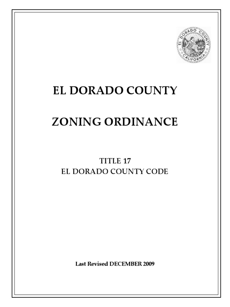 Zoning Ordinance PDF Campsite Easement