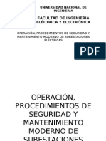 Mantenimiento Moderno en Subestaciones