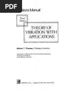 Theory of Vibration With Application 3rd Solution