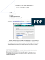 Tutorial Delimitação de Bacia Hidrográfica