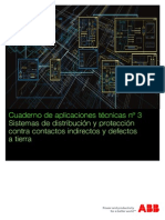 Sistemas de Distribución y Protección Contra Contactos Indirectos y Defectos A Tierra - Cuaderno de Aplicaciones Técnicas #3 - ABB