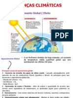 Mudanças Climáticas