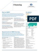 Guide To EBRD Financing: Why The EBRD? at A Glance